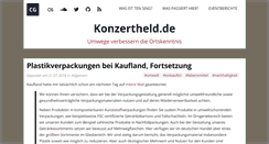 Desktop Screenshot of konzertheld.de